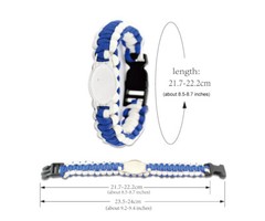 Seattle Seahawks NFL Paracord Bracelet NEW