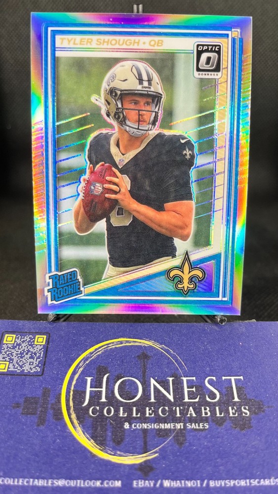 Tyler Shough (RC) – 2025 Panini Optic Holo Prizm Rookie #223