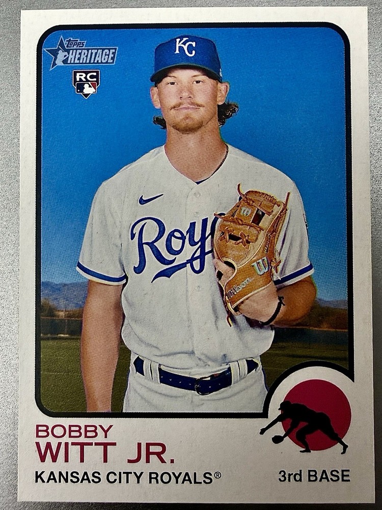 2022 Topps Heritage High Number – Bobby Witt Jr. #520 (RC)