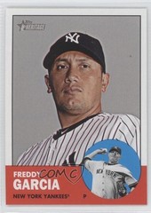 2012 Topps Heritage Freddy Garcia #401 0f4
