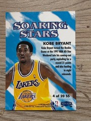 1997-98 Fleer – Soaring Stars Kobe Bryant #4 SS