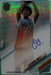 Alexandre Sarr Rookie Auto PSA 10- 2021 Topps Chrome OTE ‘Aqua’ /99 -Wizards