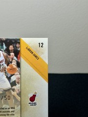 2010-11 Prestige – Stars of the Nba LeBron James #12 Materials /50 (MEM)