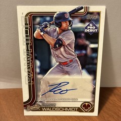 2025 Topps Pro Debut RYAN WALDSCHMIDT Auto #PD-168 Diamondbacks