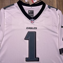 NWT Philadelphia Eagles Jalen Hurts Nike Authentic White Game Jersey Men L $130