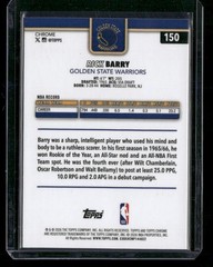2025-26 Topps Chrome Update Rick Barry 150 Magenta RayWave Refractor /299