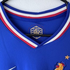 Nike France National Team 2024 Blue Home Replica Jersey – (FJ1259-452) Sz:L