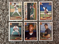 1991 Topps Desert Shield Baltimore Orioles Almost Complete Set – 30/32 Cards