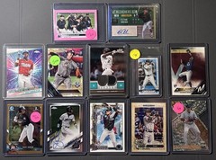 Miami Marlins MLB 12 Card Lot – RCs, Relic, Autos, Numbered /25, /49, /50 (AC31)