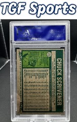 1977 Topps #173 Chuck Scrivener Detroit Tigers RC PSA 9