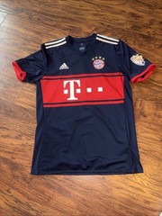 BAYERN MUNICH JERSEY AWAY FOOTBALL SOCCER SHIRT 2017 – 2018 ADIDAS MEN sz M