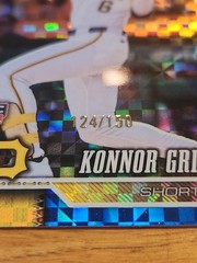 2026 Topps Chrome Blue X-Fractors #74 Konnor Griffin #/150