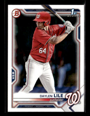 2021 Bowman Draft #BD-18 Daylen Lile