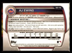2023 Bowman Draft AJ Ewing Chrome #BDC-152