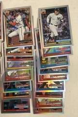 2026 Topps Chrome 1991 35th Anniversary Refractor (39) Card Lot