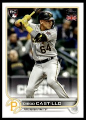 Diego Castillo 2022 Topps UK Edition #3 RC Pittsburgh Pirates