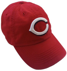 Cincinnati Reds Franchise Logo, 47, Red Cap, Size Small/Medium Fitted Hat, MLB