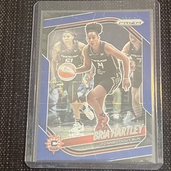 2025 Panini Prizm WNBA- Blue Velocity #86 Bria Hartley- Connecticut Sun