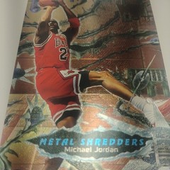 1996-97 Fleer Metal – Metal Shredders Michael Jordan #241🔥 Super Clean RARE 🔥