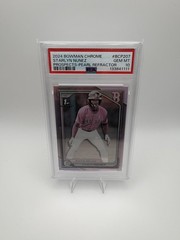 2024 Bowman Chrome Starlyn Nunez Prospects Pearl Refractor #BCP-207 PSA 10