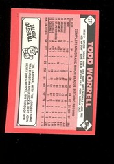 1986 Topps Traded #127T Todd Worrell St. Louis Cardinals RC Rookie Card QTY