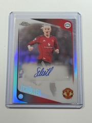 2025-26 Topps Chrome Women&rsquo;s UWCL Auto Refractor Lea Schuller (A)