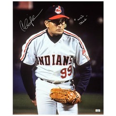 CLEVELAND INDIANS #99 Rick VAUGHN Button Down Jersey Sewn Letters Numbers S-4X