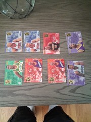 1993-1994 Fleer Ultra 8 Card Rebound Kings Lot