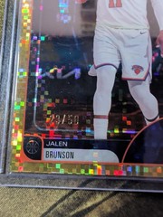 Topps Hoops #190 Jalen Brunson #/50