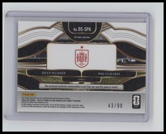 2025-26 Panini Select World Cup Dean Huijsen/Pau Cubarsi Dual Patch /99
