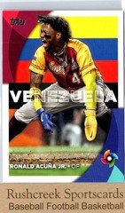 2023 Topps #WBC-16 Ronald Acuña Jr. 2023 World Baseball Classic Stars