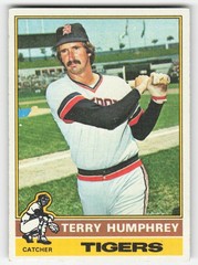 Terry Humphrey 1976 Topps #552 Detroit Tigers VG