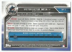 Victor Victor Mesa Miami Marlins 2019 Bowman Baseball Prospects 1st Bowman Card