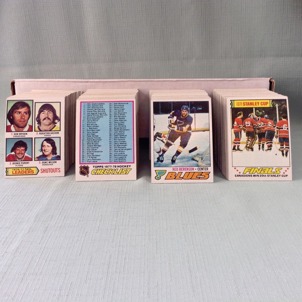 1977-78 Topps Hockey Cards Stars Commons Rookies U-PICK Near Mint NHL