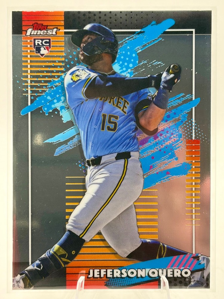 2026 Topps Finest Jeferson Quero RC #103 Uncommon Mini Diamond Refractor