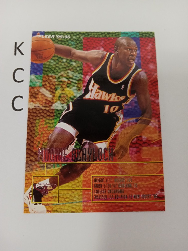 1995-96 Fleer #2 Mookie Blaylock Atlanta Hawks