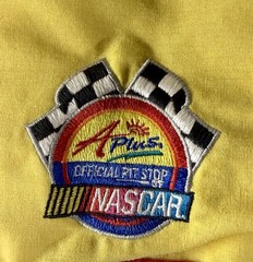 Sunoco Official Fuel of NASCA RShort Sleeve Button Shirt Size Medium