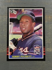 KIRBY PUCKETT 1985 Donruss #438 Rookie RC Minnesota Twins