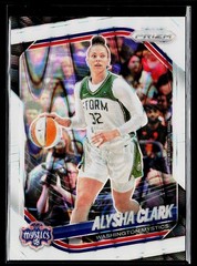 2025 Panini Prizm WNBA Alysha Clark White Seismic 129