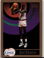 Jeff Martin 1990-91 SkyBox Basketball Los Angeles Clippers