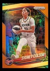 Sydney Colson Orange Prizm 40/99 2025 Panini WNBA Prizm Basketball Fever 1