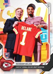 2026 Topps Now Mansoor Delane NFL Draft Night Rookie Card PR: 2023