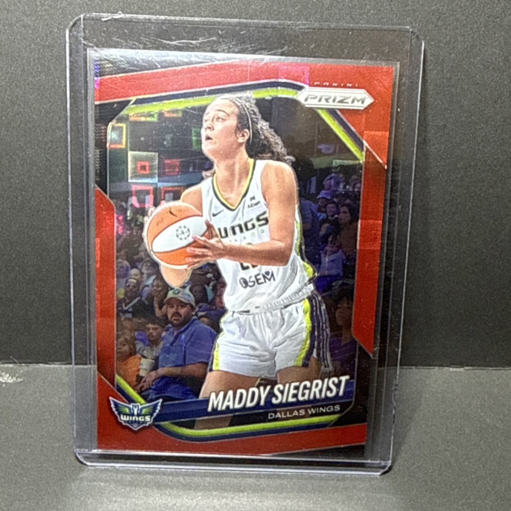 Panini Prizm Maddy Siegrist Purple Pandora Prizm /199 Dallas Wings #50 WNBA 2025
