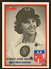 1995 Fritsch AAGPBL Card #173 Sarah Jane Sands