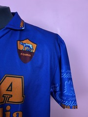 Roma totti soccer jersey vintage 10 football blue men&rsquo;s XL