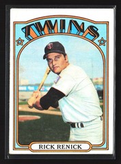 1972 Topps #459 Rick Renick EX (b)