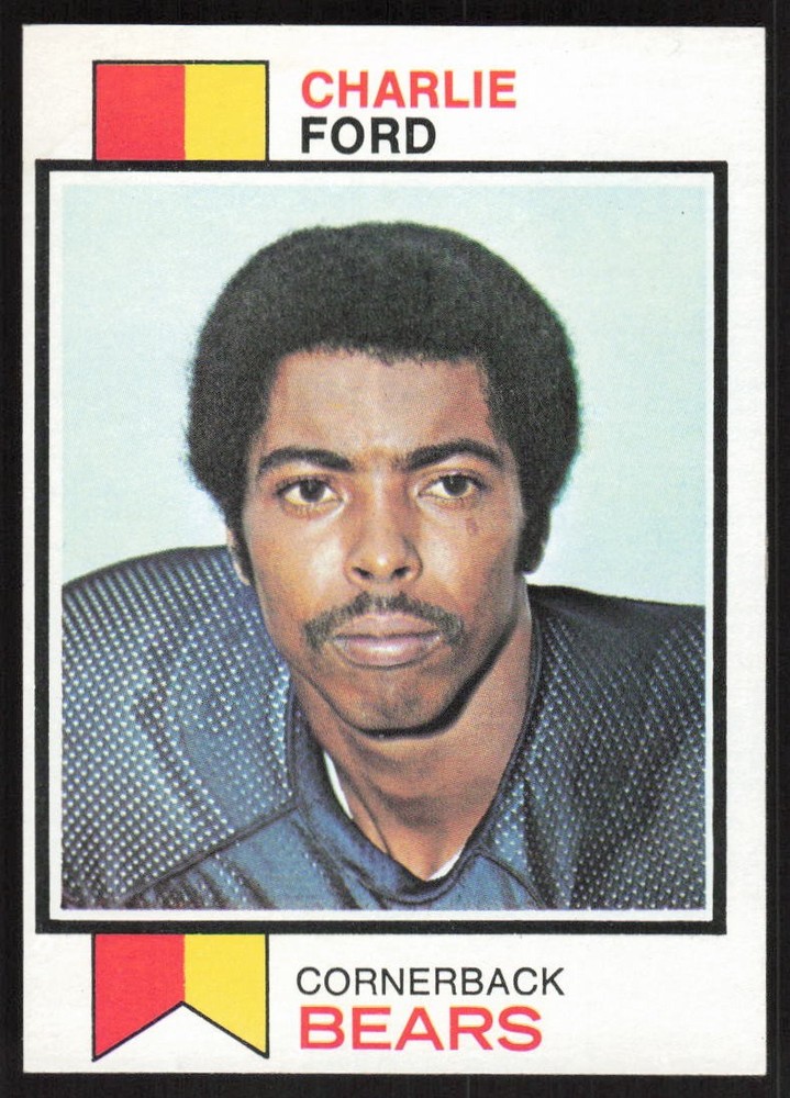 1973 Topps Charlie Ford #451 Rookie Chicago Bears