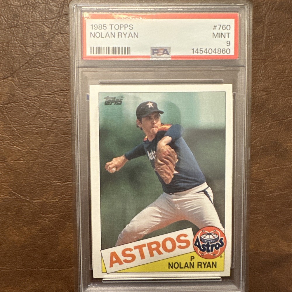 1985 Topps – Nolan Ryan #760 PSA 9