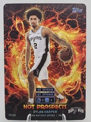 2025 Topps – Match Attax Hot Prospects Dylan Harper #HP-DH