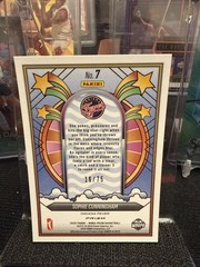 2025 Panini WNBA Prizm Sophie Cunningham – 7 – Indiana Fever – Orange Pulsar /75